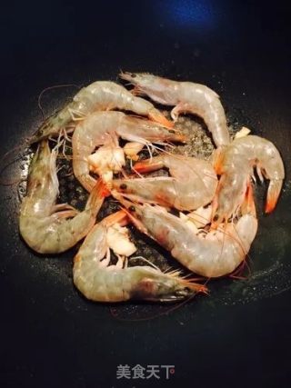泰式咖喱虾的做法步骤：5