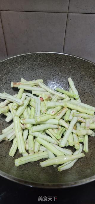 素烧白豆角的做法步骤：6