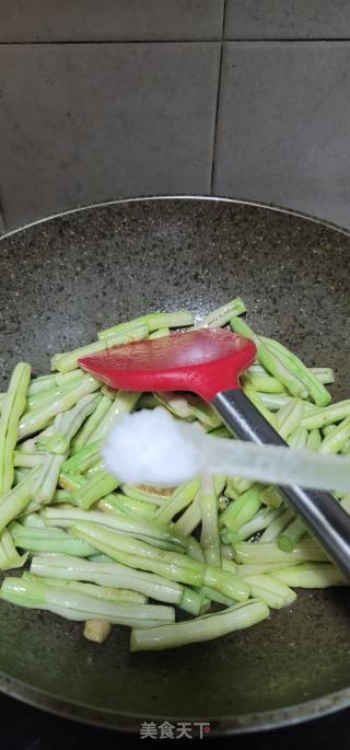 素烧白豆角的做法步骤：7