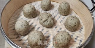 黑芝麻全麦豆沙包的做法步骤：7