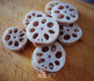 炸藕夹的做法步骤：4