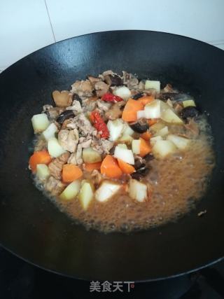 香茹炖鸡的做法步骤：13