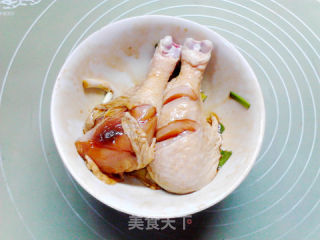 粉丝蒸鸡腿的做法步骤：4
