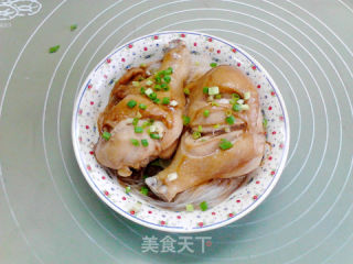 粉丝蒸鸡腿的做法步骤：10