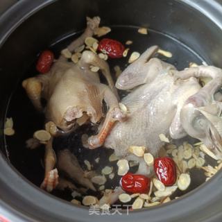 黄芪鸽子汤的做法步骤：7