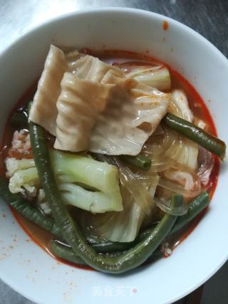 素菜火锅的做法步骤：7