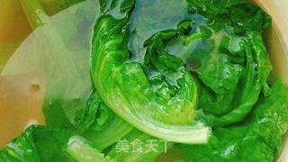 白灼罗马生菜的做法步骤：3