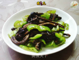 素炒鸡枞菌的做法