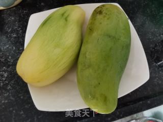 泰式凉拌青芒果的做法步骤：1