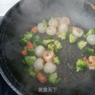 荔枝虾球的做法步骤：17