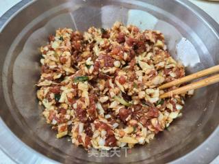 猪肉包菜馅饺子的做法步骤：3