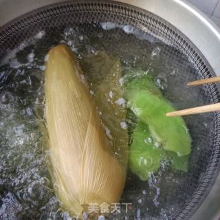 油豆香菇拌煮蛋的做法步骤：3