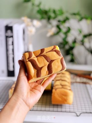 千叶纹厚切蛋糕的做法步骤：11