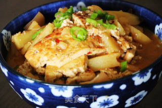 咸鱼土豆炖豆腐的做法步骤：4