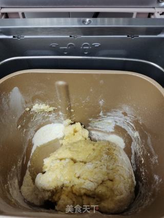 无水编花面包的做法步骤：3