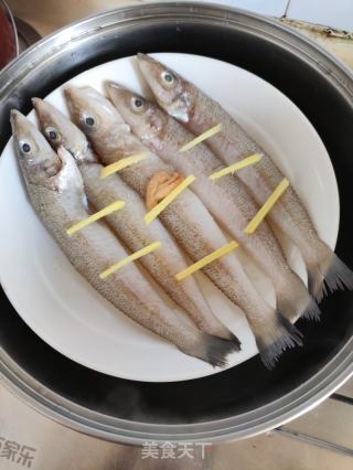 清蒸沙尖鱼的做法步骤：5