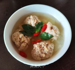 冬瓜丸子汤的做法