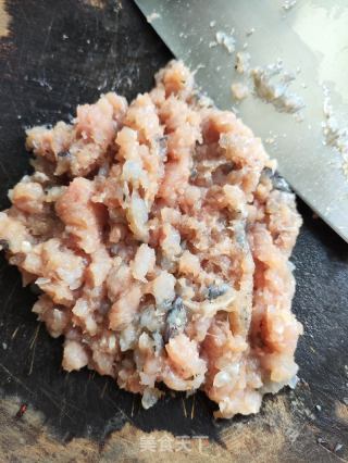 双肉酿冬瓜的做法步骤：2