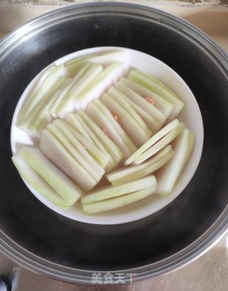 双肉酿冬瓜的做法步骤：7