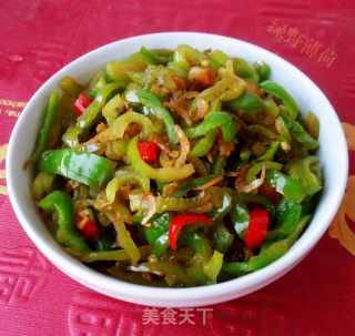 虾皮炒辣子的做法步骤：7