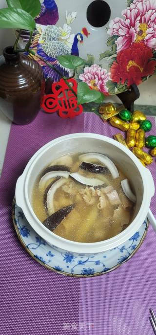 海椰王花胶瘦肉汤的做法步骤：9