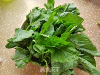 苋菜炒蛋的做法步骤：1