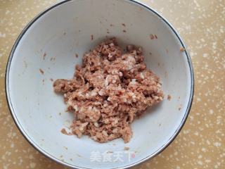 四季豆牛肉馅饼的做法步骤：2