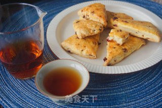 蔓越莓司康饼的做法步骤：11