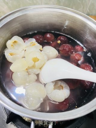 夏日酸甜饮品 | 杨梅荔枝饮的做法步骤：3