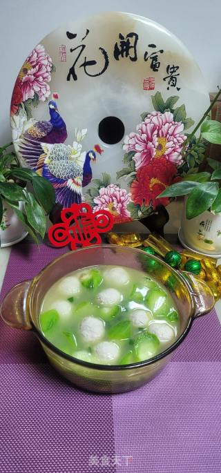 鳗鱼丸丝瓜汤的做法
