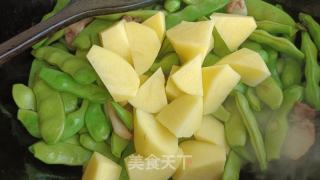家常炖豆角的做法步骤：9