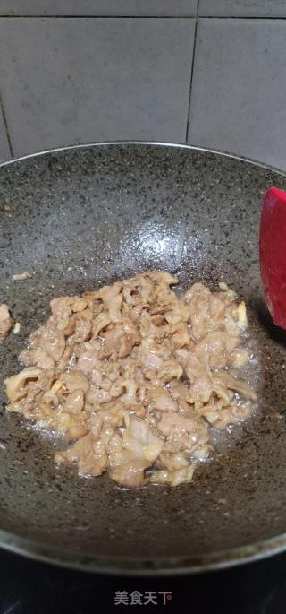 肉片炒丝瓜的做法步骤：10