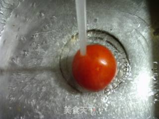 鸡蛋番茄玉米面饼的做法步骤：2