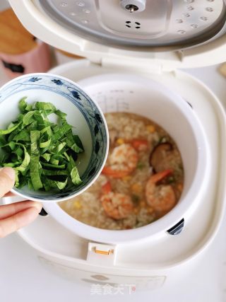 海鲜蔬菜粥的做法步骤：6