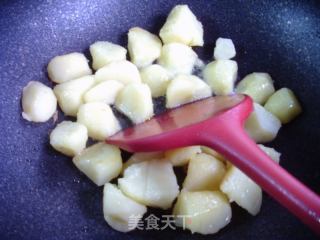 椒盐虾皮炒土豆的做法步骤：7