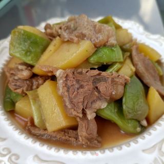 牛肉炖油豆土豆的做法步骤：14
