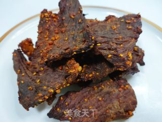 香辣牛肉干的做法步骤：6