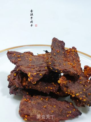 香辣牛肉干的做法步骤：8