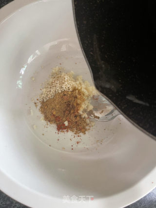 香菜拌牛肉的做法步骤：7