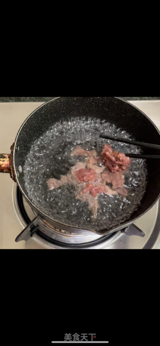 香菜拌牛肉的做法步骤：9