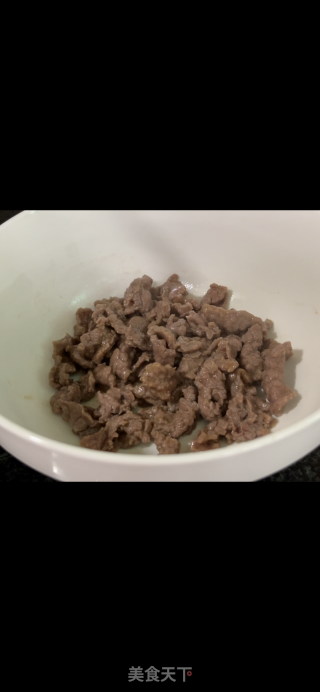 香菜拌牛肉的做法步骤：10