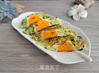低脂蔬菜蛋饼的做法步骤：6