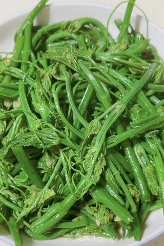 蒜蓉龙须菜的做法