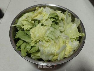 五分钟清爽快手菜-呛拌圆生菜的做法步骤：3
