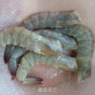 笋干油豆炒白虾的做法步骤：10