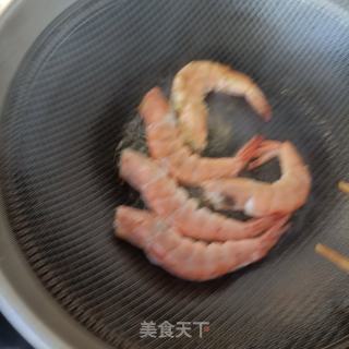 笋干油豆炒白虾的做法步骤：12