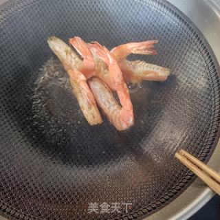 笋干油豆炒白虾的做法步骤：13