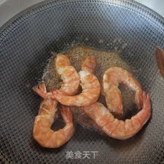 笋干油豆炒白虾的做法步骤：14