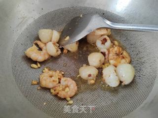 荔枝虾球的做法步骤：5