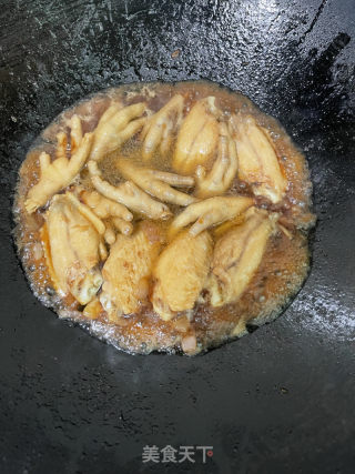 鸡爪焖鸡翅的做法步骤：10